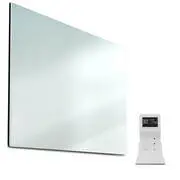 Klarstein Marvel Mirror 600, infravörös melegítő, 600 W, heti időzítő, tükör akciós termékkép 1