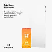 Klarstein Wonderwall Air Smart 770, infravörös hősugárzó, 60 x 120 cm, 770 W, alkalmazás termék 2. képe