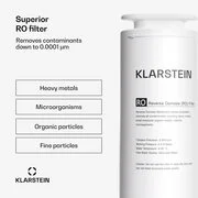 Klarstein PureLine 800 RO szűrő, csere / tartozék, fordított ozmózis, 800 GPD / 3000 L/d termék 2. képe