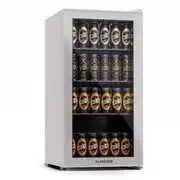 Klarstein Beersafe 74 Slim, hűtőszekrény, 74 liter, 3 polc, panorámás üvegajtó akciós termékkép 1