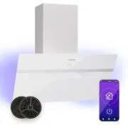 Klarstein BigBite 60 Smart, páraelszívó, 60 cm, 305 m³/ó, LED kijelző, üveg előlap, alkalmazásvezérlés akciós termékkép 1