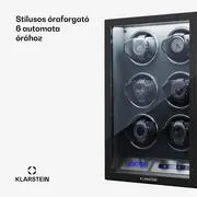 Klarstein Sarthe 6, óratekercselő, 6 órához, 5 forgatási mód, LED világítás, érintésvezérlés, távirányító termék 2. képe