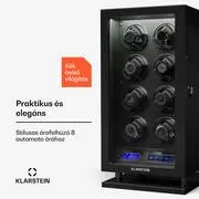 Klarstein Verdon 8, óratekercselő, 8 órához, 3 üzemmód, 5 sebesség, LED, távirányító termék 2. képe