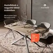 Blumfeldt Clydebank Dining Legs asztallábak| 71 x 60 x 90 cm (M x Sz x M), fém termék 2. képe