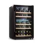 Klarstein Barossa 40D, borhűtő,135 liter, 2 zóna, 41 palack, üvegajtó, érintőképernyős akciós termékkép 1