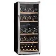 Klarstein Vinamour 66 Duo, borhűtő, 204 liter, 79 palack, 5 -18 °C, 2 zóna, érintésvezérlés akciós termékkép 1