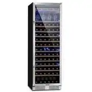 Klarstein Vinovilla Grande 165 Built-in Uno, borhűtő, 425 l, 165 pl. Üvegajtó akciós termékkép 1