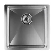 Klarstein TitanSteel Konyhai mosogató 45 x 45 cm (H x Sz) rozsda-, karc-, és hőálló felülettel akciós termékkép 1