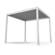 Blumfeldt LuminaHaven, pergola, 3 x 3 m, horganyzott acél lamellás tető, véd a nap, eső és szél ellen akciós termékkép 1