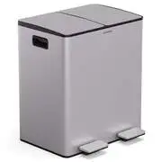 Klarstein EcoVista, hulladékgyűjtő komposztálóval, 40 l + 3 l/tároló + komposztáló, Soft-Close akciós termékkép 1