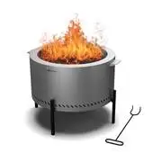 Blumfeldt Ignite Pure tűzhely, alacsony füstölés, grillrács, rozsdamentes acél, hordozható, esővédő fedél, fogantyúk akciós termékkép 1