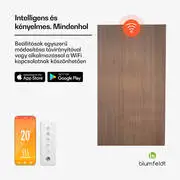 Blumfeldt Heat Square, Infravörös fűtés, WiFi vezérlés, 700 W, IP44 termék 2. képe