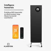 Klarstein Wonderwall Smart Bornholm infravörös hősugárzó, 400 W, Intelligens vezérlés, falra szerelés, LED-Kijelző termék 2. képe