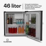 Klarstein Irene Mini hűtőszekrény, Retro, 46 l, 37 dB halk működés, EEK D, 0-10 °C termék 2. képe