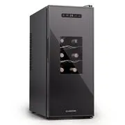 Klarstein Silent Vino 12 Uno Slim Borhűtő, 30 l / 12 palack 5-18 °C Érintős akciós termékkép 1
