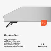 Klarstein Purista Force páraelszívó, Kompakt, 384,8 m³/h, EEK C, Kettős motoros technológia termék 2. képe