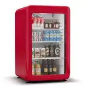 Klarstein Audrey Evo italhűtő, Rretro kivitel, üvegajtó, 113 L, EEK C akciós termékkép 1
