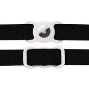 Apple AirTag szilikon tok, nyakörvre helyezhető, Wooze AirTag Pet Guard, fehér termék 2. képe