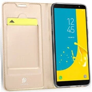 Xiaomi Mi 11, Oldalra nyíló tok, stand, Dux Ducis, arany termék 2. képe