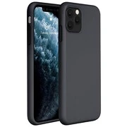 Apple iPhone 12 Mini, Szilikon tok, Wooze Liquid Silica Gel, fekete akciós termékkép 1