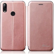Xiaomi Redmi Note 8, Oldalra nyíló tok, stand, Wooze Protect And Dress Book, vörösarany akciós termékkép 1