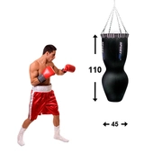 Bőr MMA boxzsák SportKO Silhouette MSK 45x110 cm termék 2. képe