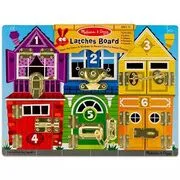 Melissa and Doug: Készségfejlesztő játék, Zárak és reteszek akciós termékkép 1