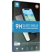 Samsung Galaxy A01 SM-A015F, Kijelzővédő fólia, ütésálló fólia (az íves részre is!), Tempered Glass (edzett üveg), Full Glue, Mocolo, fekete akciós termékkép 1