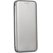 Samsung Galaxy S22 Ultra 5G SM-S908, Oldalra nyíló tok, stand, Forcell Elegance, szürke akciós termékkép 1