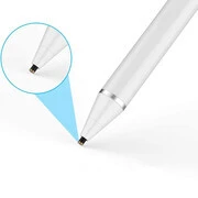 Univerzális toll, műanyag, (bármilyen kapacitív kijelzőhöz), Active Stylus Pen, fehér termék 2. képe