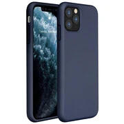Xiaomi Poco M4 Pro 4G, Szilikon tok, Wooze Liquid Silica Gel, sötétkék akciós termékkép 1