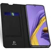 OnePlus 9RT 5G, Oldalra nyíló tok, stand, Dux Ducis, fekete termék 2. képe