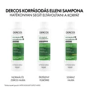 VICHY Dercos korpásodás elleni sampon érzékeny fejbőrre (200ml) termék 2. képe