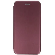 Realme 9 4G / 9 Pro Plus, Oldalra nyíló tok, stand, Forcell Elegance, bordó termék 2. képe