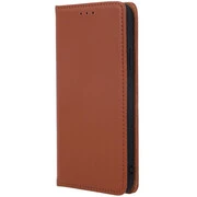 Xiaomi 12 Lite, Oldalra nyíló tok, valódi bőrtok, stand, Smart Pro, barna akciós termékkép 1