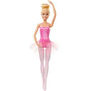 Barbie: Szőke hajú balerina baba pink tütüben akciós termékkép 1