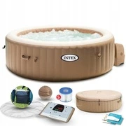 Intex: Pure Spa Sahara Tan 4 személyes jakuzzi szett - 196 x 71 cm akciós termékkép 1
