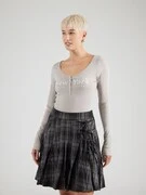 HOLLISTER Póló  greige / fehér termék 2. képe
