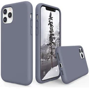 Apple iPhone 15 Pro Max, Szilikon tok, Wooze Liquid Silica Gel, leander-szürke akciós termékkép 1