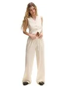 Cropp - Széles szárú nadrág - cream termék 2. képe