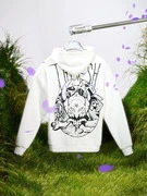 Cropp - Kapucnis pulóver mintával League of Legends - cream termék 2. képe
