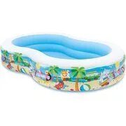 Intex: Swim Center tengerparti medence - 262 x 160 x 46 cm akciós termékkép 1