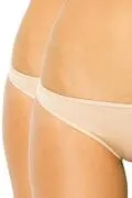 007 2 db női csípőbugyi, bézs akciós termékkép 1