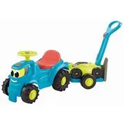 Écoiffier: Traktor pótkocsival és fűnyíróval - 103,5 cm akciós termékkép 1