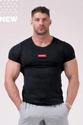 Férfi póló Nebbia Red Label Muscle Back 172 fekete XL akciós termékkép 1
