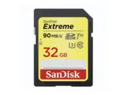 Sandisk 32GB SD ( SDHC UHS-I U3 ) Extreme memóriakártya akciós termékkép 1