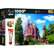 Trefl: Kastély puzzle - 1000 darabos + ragasztó akciós termékkép 1