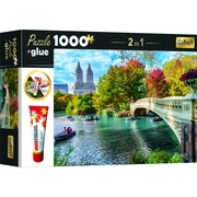 Trefl: Híd a folyón puzzle - 1000 darabos + ragasztó akciós termékkép 1