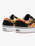 Vans Flame Camo ComfyCush Old Skool Gyerek sportcipő Fekete termék 2. képe