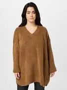 Dorothy Perkins Curve Oversize pulóver  barna termék 2. képe